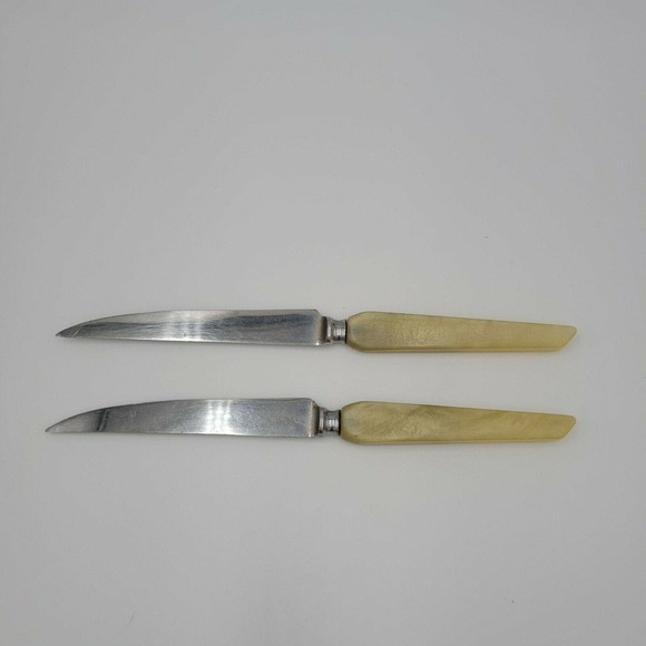 Vintage Sheffield England Steak Knife Set of 3 - Picture 3 of 10